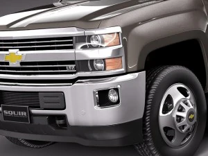 Chevrolet Silverado HD 2015 3D Model