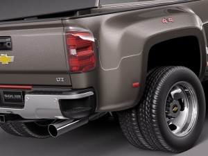 Chevrolet Silverado HD 2015 Modello 3D