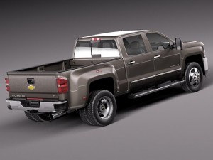 Chevrolet Silverado HD 2015 Modello 3D