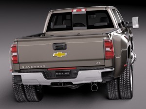 Chevrolet Silverado HD 2015 Modello 3D