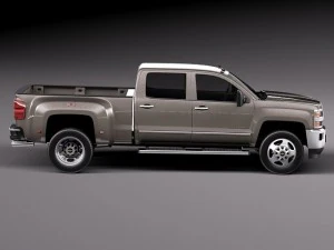 Chevrolet Silverado HD 2015 3D Model