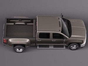 Chevrolet Silverado HD 2015 Modello 3D