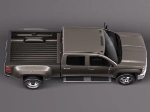 Chevrolet Silverado HD 2015 3D Model
