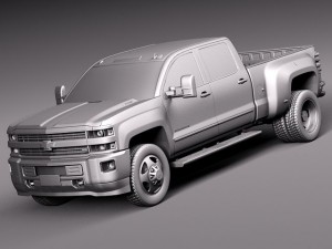 Chevrolet Silverado HD 2015 Modello 3D
