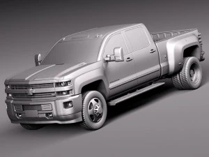 Chevrolet Silverado HD 2015 3D Model