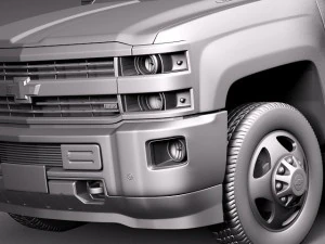 Chevrolet Silverado HD 2015 3D Model