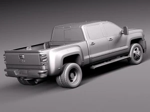 Chevrolet Silverado HD 2015 3D Model