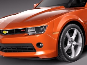 Chevrolet Camaro RS 2014 Modelo 3D