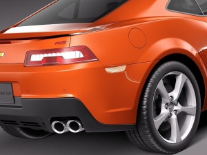 Chevrolet Camaro RS 2014 Modelo 3D