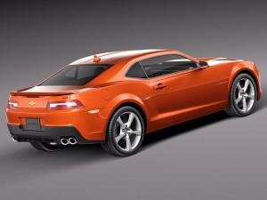 Chevrolet Camaro RS 2014 Modelo 3D