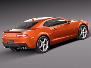 Chevrolet Camaro RS 2014 3D Model