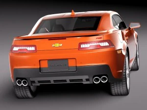 Chevrolet Camaro RS 2014 3D Model