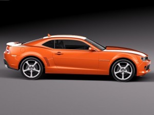 Chevrolet Camaro RS 2014 Modelo 3D
