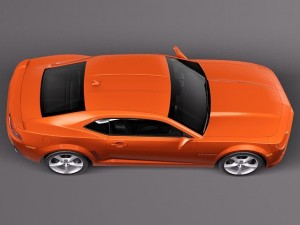 Chevrolet Camaro RS 2014 Modelo 3D
