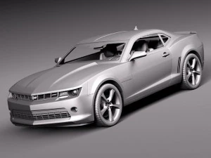 Chevrolet Camaro RS 2014 3D Model