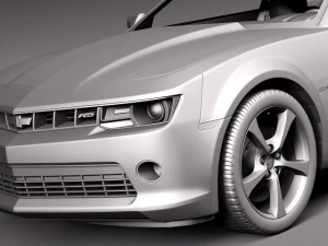 Chevrolet Camaro RS 2014 3D Model