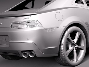 Chevrolet Camaro RS 2014 Modelo 3D