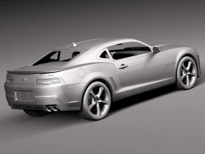 Chevrolet Camaro RS 2014 3D Model
