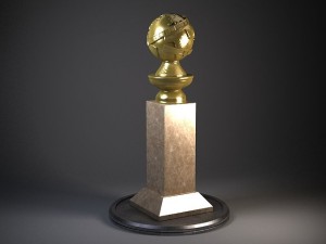 Golden Globe Award 3D Model