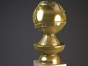 Golden Globe Award 3D Model