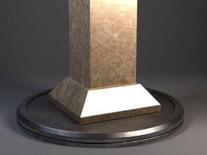 Golden Globe Award 3D Model