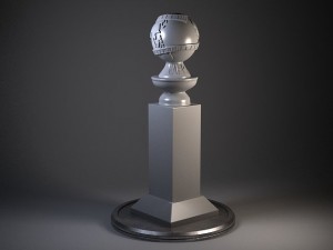 Golden Globe Award 3D Model