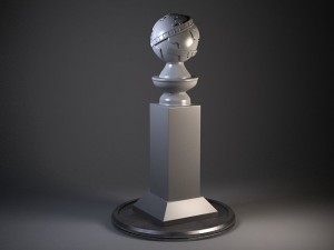 Golden Globe Award 3D Model