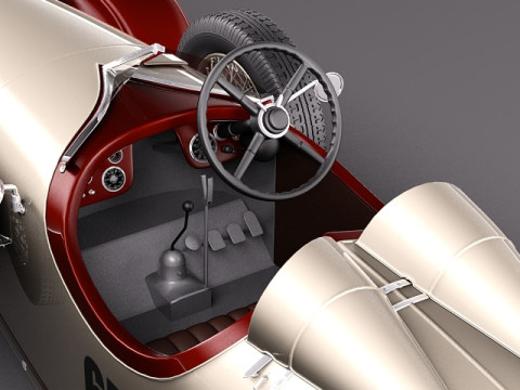 Austro Daimler 1929 3Dモデル