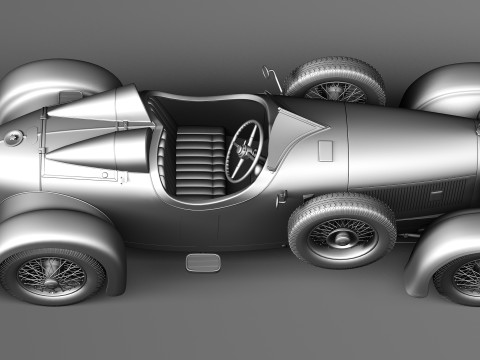 Austro Daimler 1929 3Dモデル