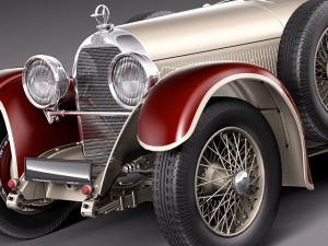 Austro Daimler 1929 3D Модель