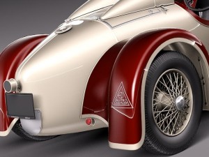 Austro Daimler 1929 3D Модель