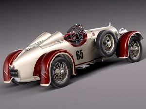 Austro Daimler 1929 3D Модель