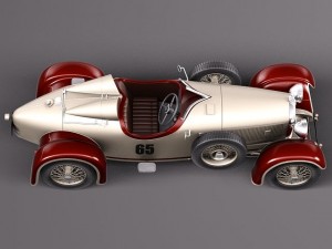 Austro Daimler 1929 3D Модель