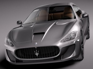 Maserati GranTurismo MC Stradale 2014 Model 3D