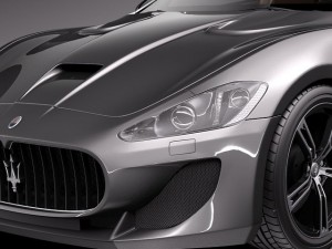 Maserati GranTurismo MC Stradale 2014 Model 3D