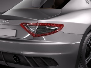 Maserati GranTurismo MC Stradale 2014 Model 3D