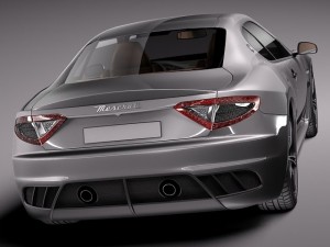Maserati GranTurismo MC Stradale 2014 Model 3D