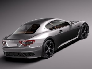 Maserati GranTurismo MC Stradale 2014 Model 3D