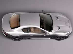 Maserati GranTurismo MC Stradale 2014 Model 3D