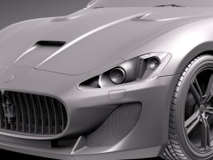 Maserati GranTurismo MC Stradale 2014 Model 3D