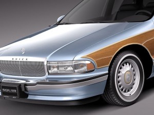 Buick Roadmaster 1996 3D Модель