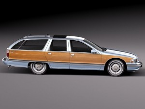 Buick Roadmaster 1996 3D Модель