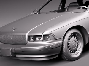 Buick Roadmaster 1996 3D Модель