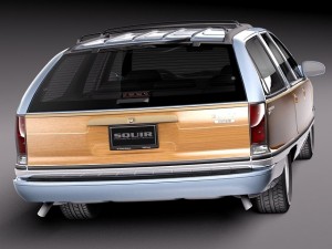 Buick Roadmaster 1996 3D Модель