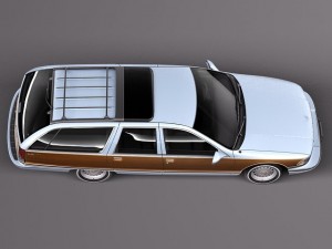 Buick Roadmaster 1996 3D Модель