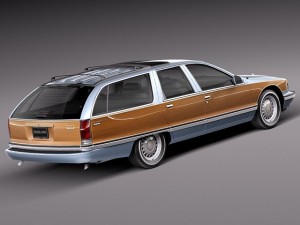 Buick Roadmaster 1996 3D Модель