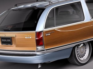 Buick Roadmaster 1996 3D Модель
