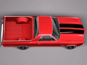 Chevrolet El Camino 1971 3D Model