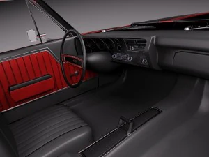 Chevrolet El Camino 1971 3D Model