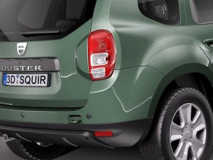 Dacia Duster 2014 3D Model